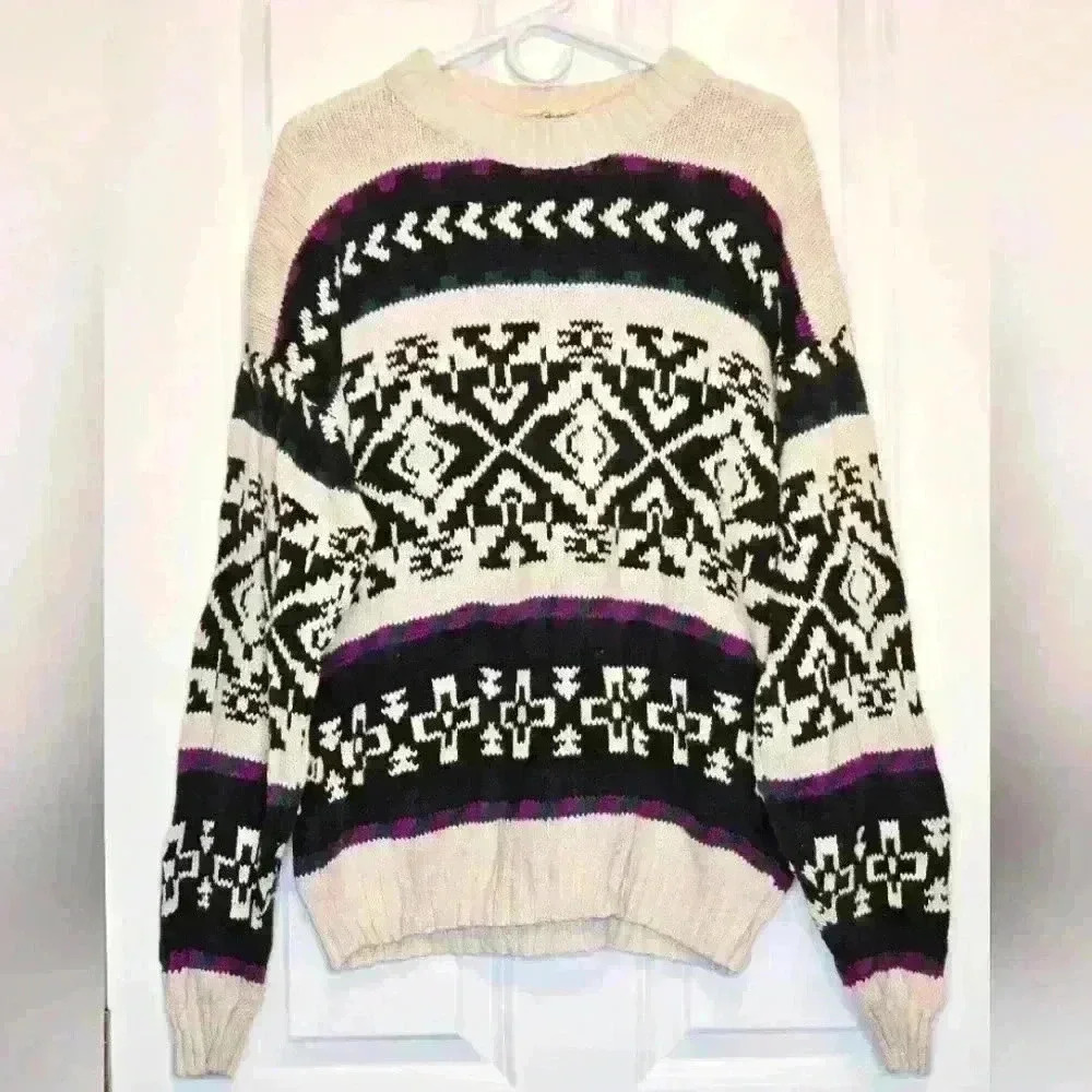Native America by Alps Mens Large‎ Vintage Sweater